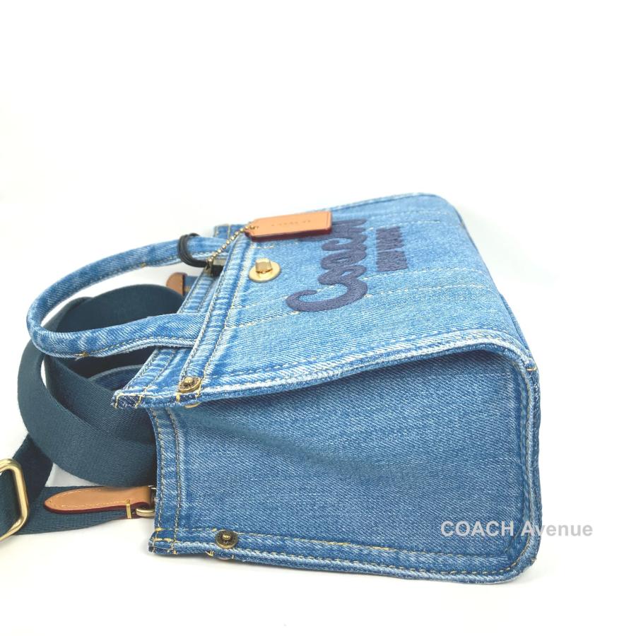 COACH（コーチ） 遂にミニサイズ登場 COACH CZ100 デニム カーゴ