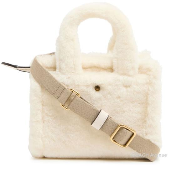 COACH（コーチ） モコモコが可愛い COACH CZ101 カーゴ トート バッグ