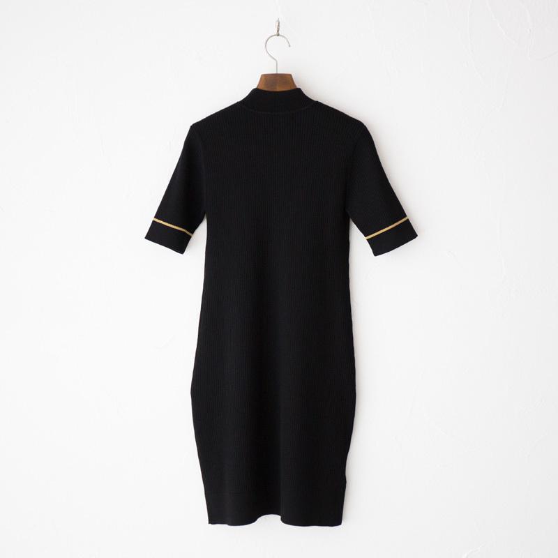 FRED PERRY（フレッドペリー） リブ ニット ドレス D3154 ワンピース