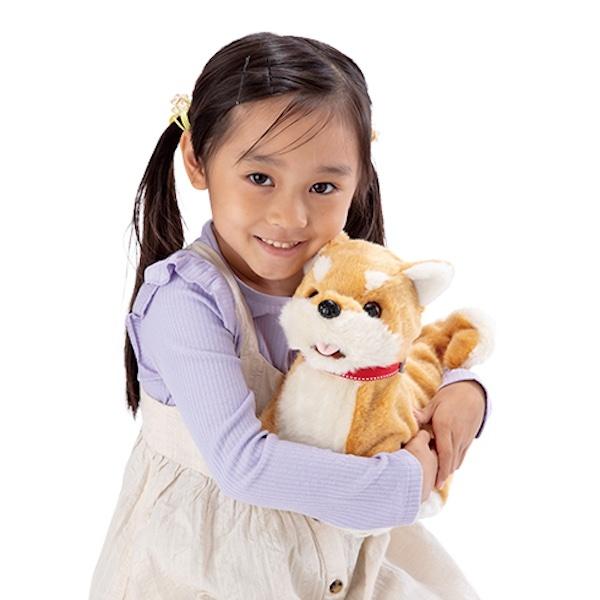 部屋ともワンちゃん柴犬 送料無料 ペット ロボット 電動ぬいぐるみ 犬