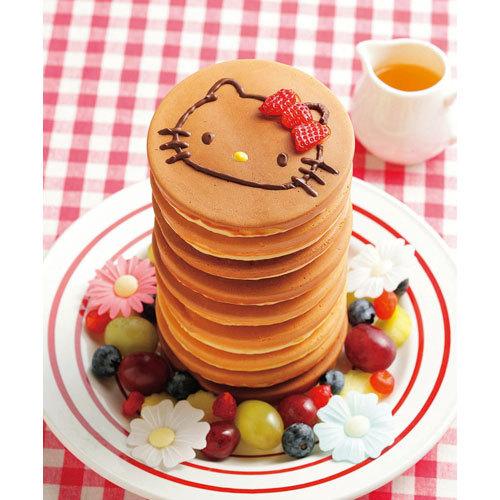 カクセー ガスコンロ専用 ハローキティ ホットケーキパン KT-HCP