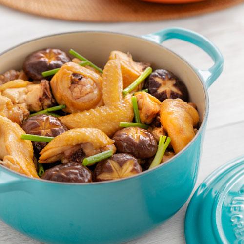 ル・クルーゼ ココット・ロンド 22cm カリビアンブルー 2501 鋳物