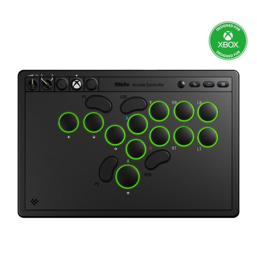 8BitDo 8BitDo Arcade Controller for Xbox Black 無線 有線
