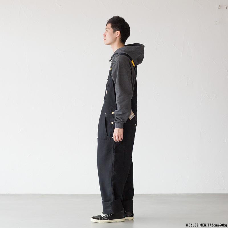 Carhartt（カーハート） ダック ビブ オーバーオール 102776 ブラウン