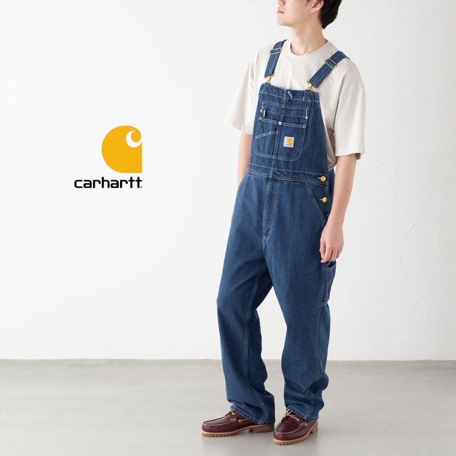 Carhartt（カーハート） 米国直輸入 ルーズフィット デニム ビブ