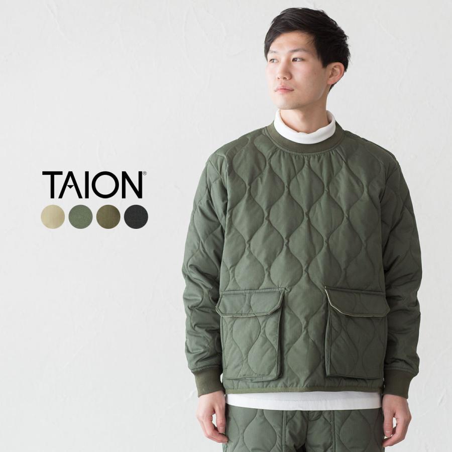 TAION（タイオン） ミリタリー ダウン プルオーバー TAION-100PML-1