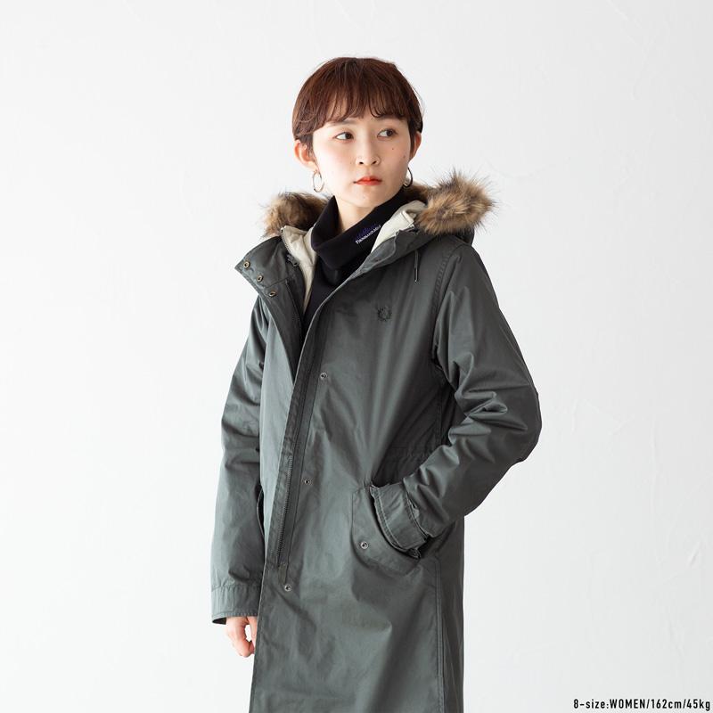 FRED PERRY（フレッドペリー） レディース モッズコート 2023FWモデル