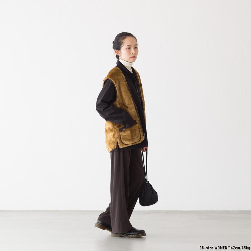 Barbour（バブアー） フロントジップ ファー ライナー ベスト