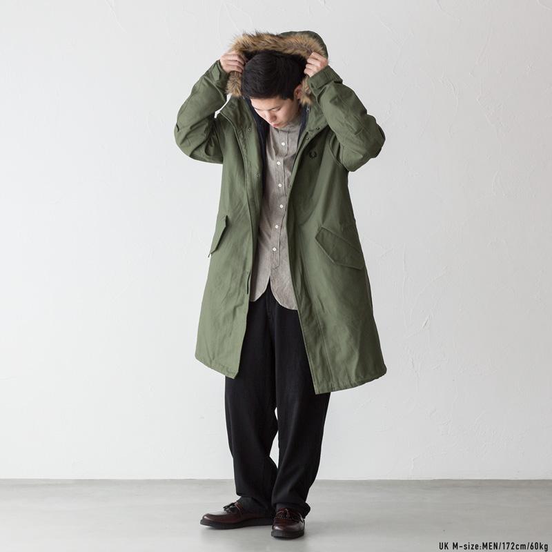 FRED PERRY（フレッドペリー） モッズコート J4569 メンズ フィッシュ