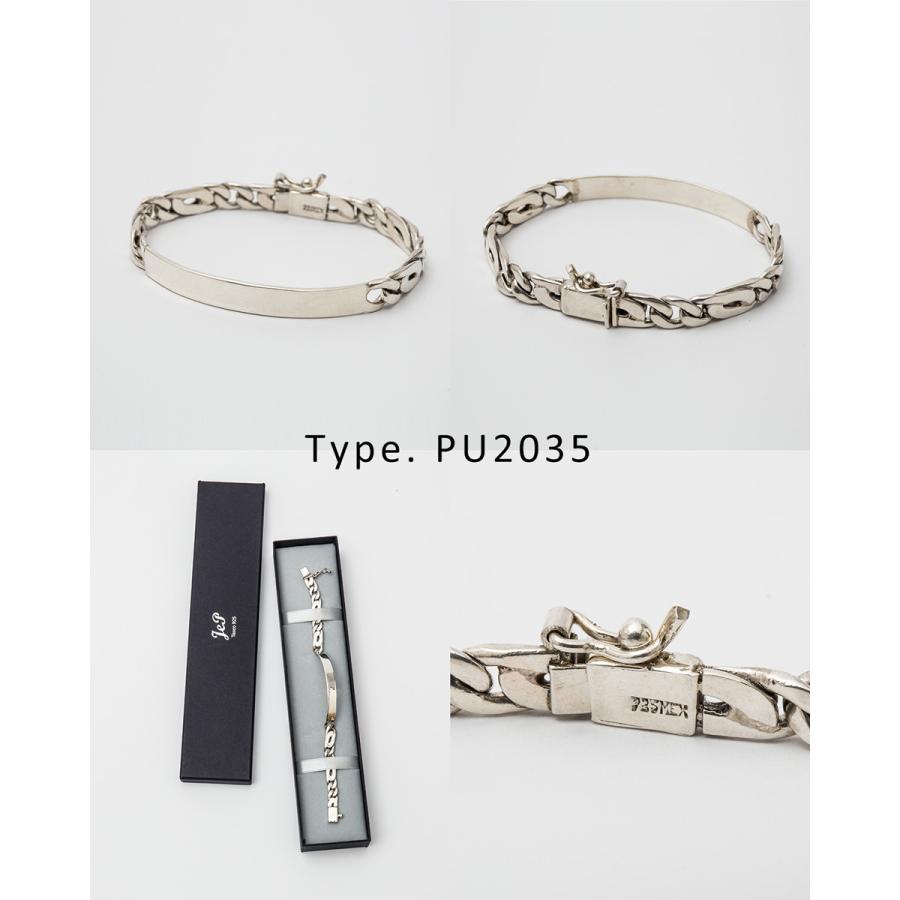 ジェーイーピー JEP タスコシルバー チェーンブレスレット メキシカン