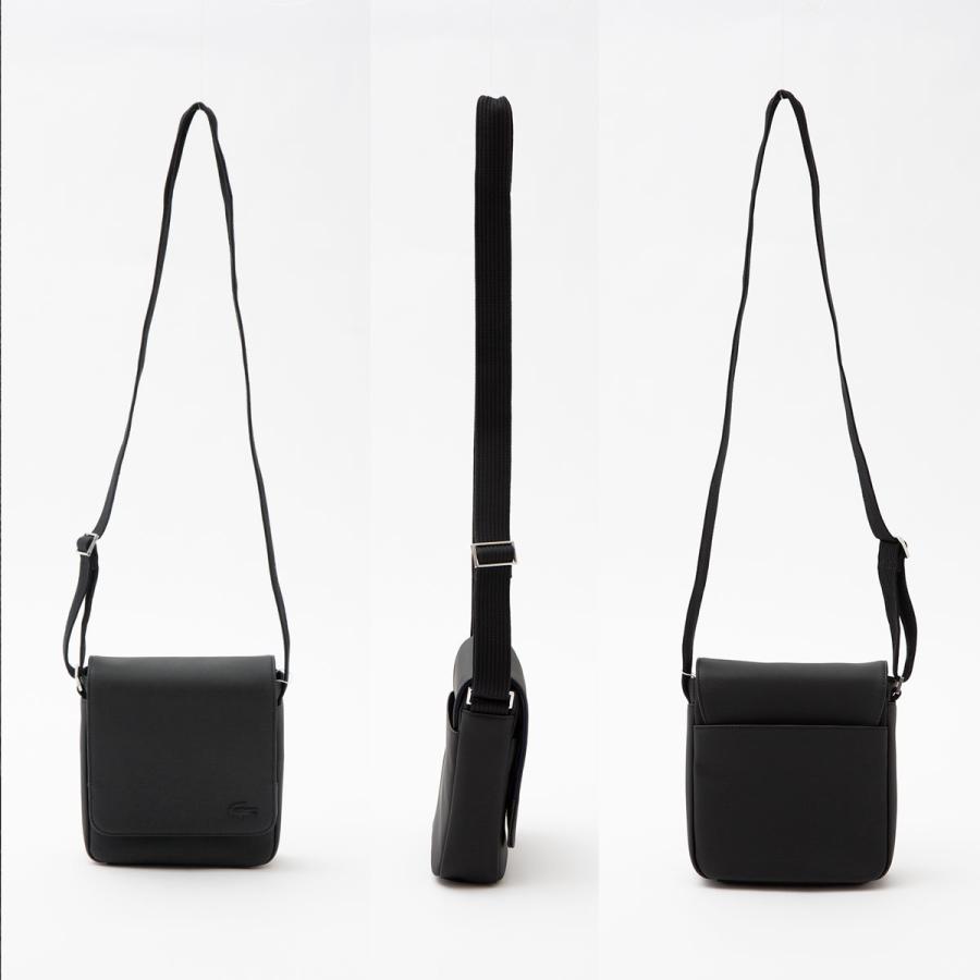 LACOSTE（ラコステ） メンズ クラシック スリムフラップ サッチェル