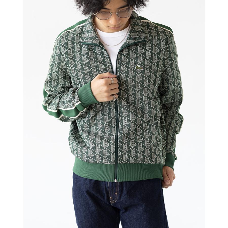 LACOSTE（ラコステ） モノグラム ジャカード トラックジャケット