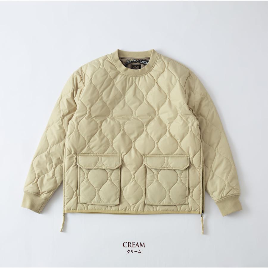 TAION（タイオン） ミリタリー ダウン プルオーバー TAION-100PML-1