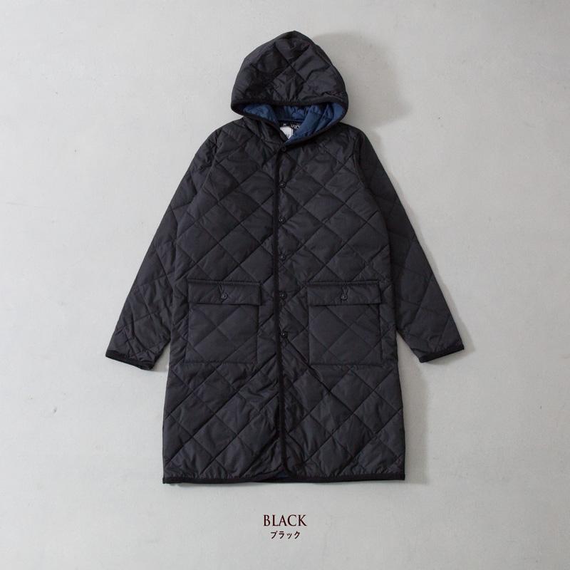 TAION（タイオン） パイピングフード ロングダウンコート TAION CITY