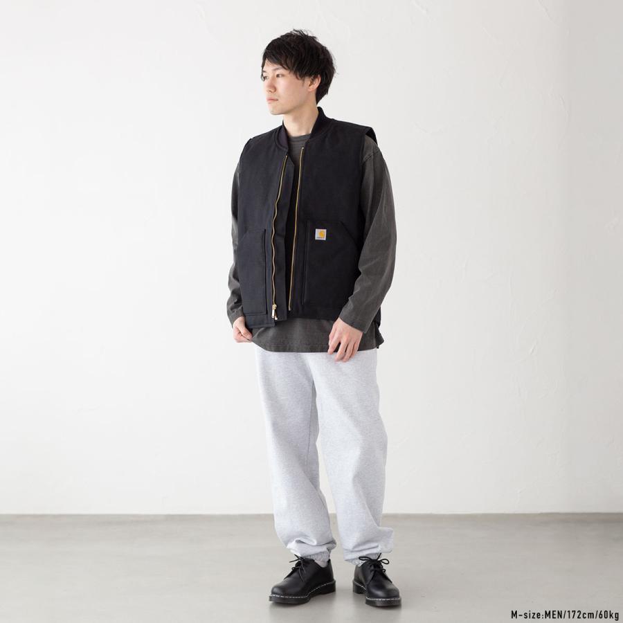 カーハート ダック ベスト キルティング裏地 中綿 カーハート