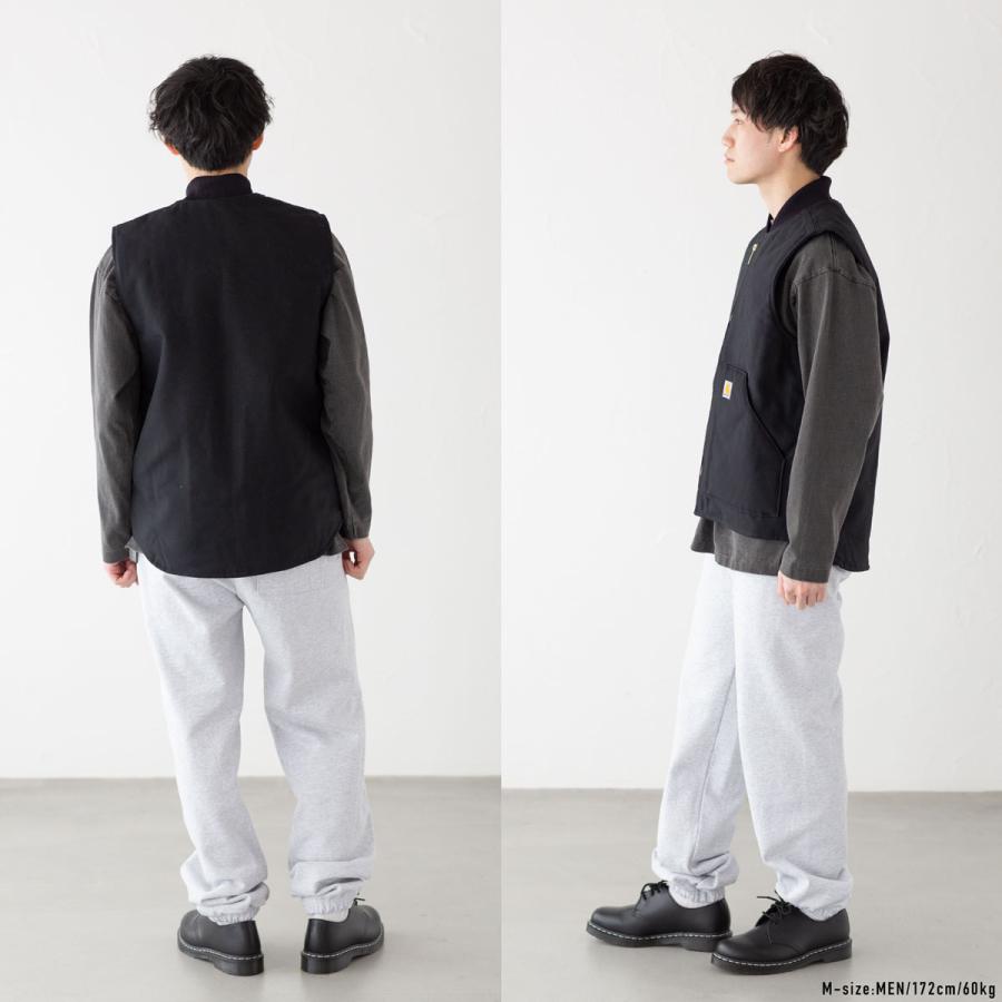 カーハート ダック ベスト キルティング裏地 中綿 カーハート