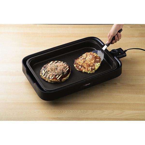 あすつく) 象印マホービン:象印ホットプレート やきやき 2枚 ブラック