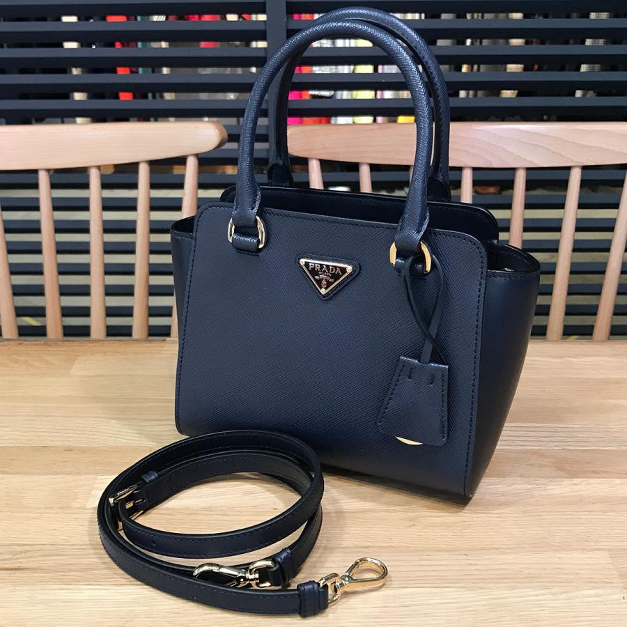PRADA（プラダ） 【新品同様】プラダ ミニ ハンドバッグ サフィアーノ