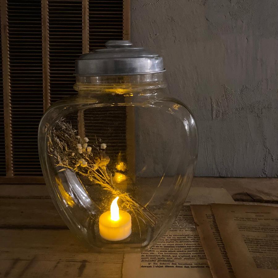 アンティーク 菓子瓶 昭和レトロ 古道具 ゆらゆらガラス 骨董品