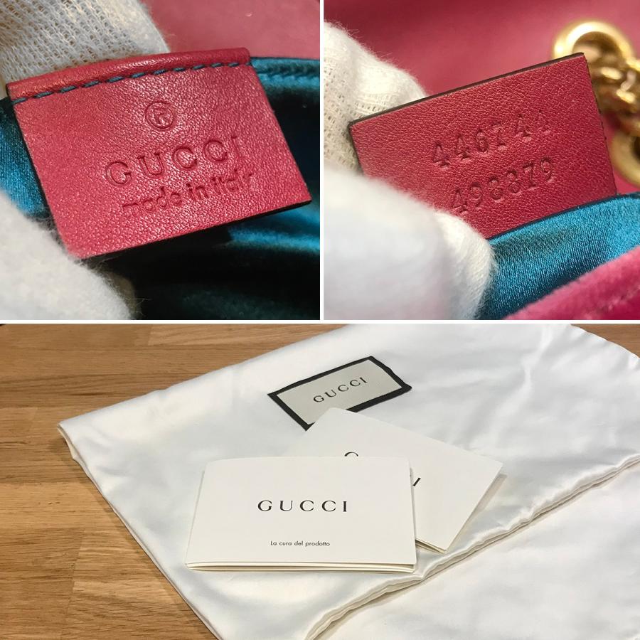 GUCCI（グッチ） 【超美品】グッチ GGマーモント キルティングミニ