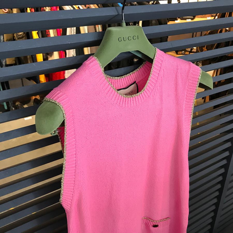GUCCI（グッチ） 【新品同様】グッチ コットンニット ノースリーブ