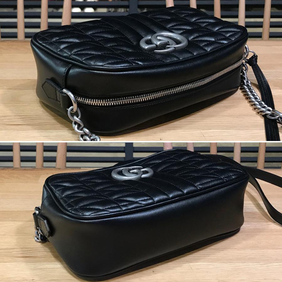 GUCCI（グッチ） 【未使用】グッチ GGマーモント スモールカメラバッグ