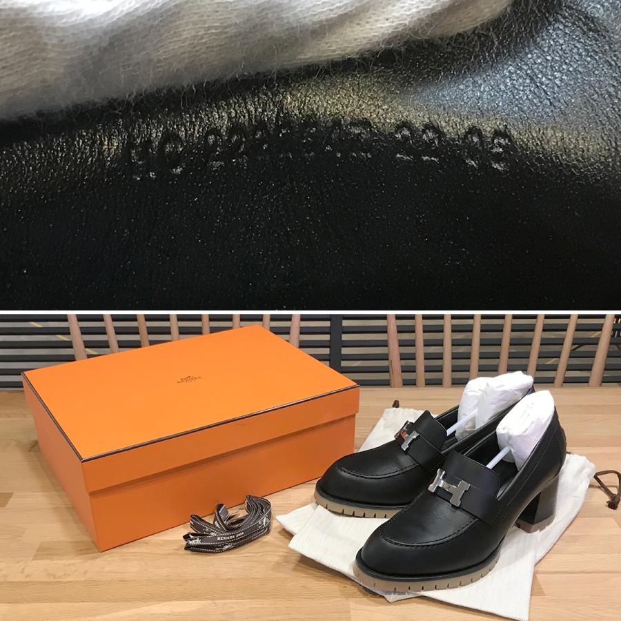 HERMES（エルメス） 【新品同様】エルメス パンプス フォック60 コン