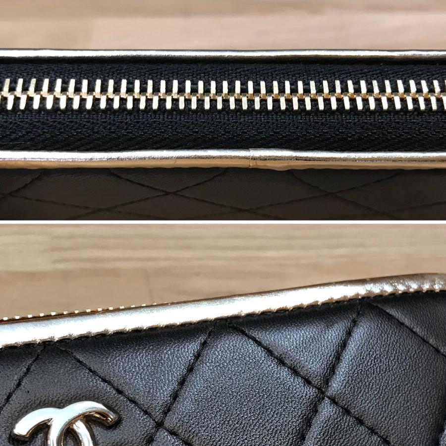 CHANEL（シャネル） 【超美品】シャネル ラウンドファスナー長財布