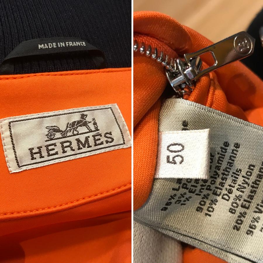 HERMES（エルメス） 【超美品】エルメス チェック柄 ブルゾン フライト