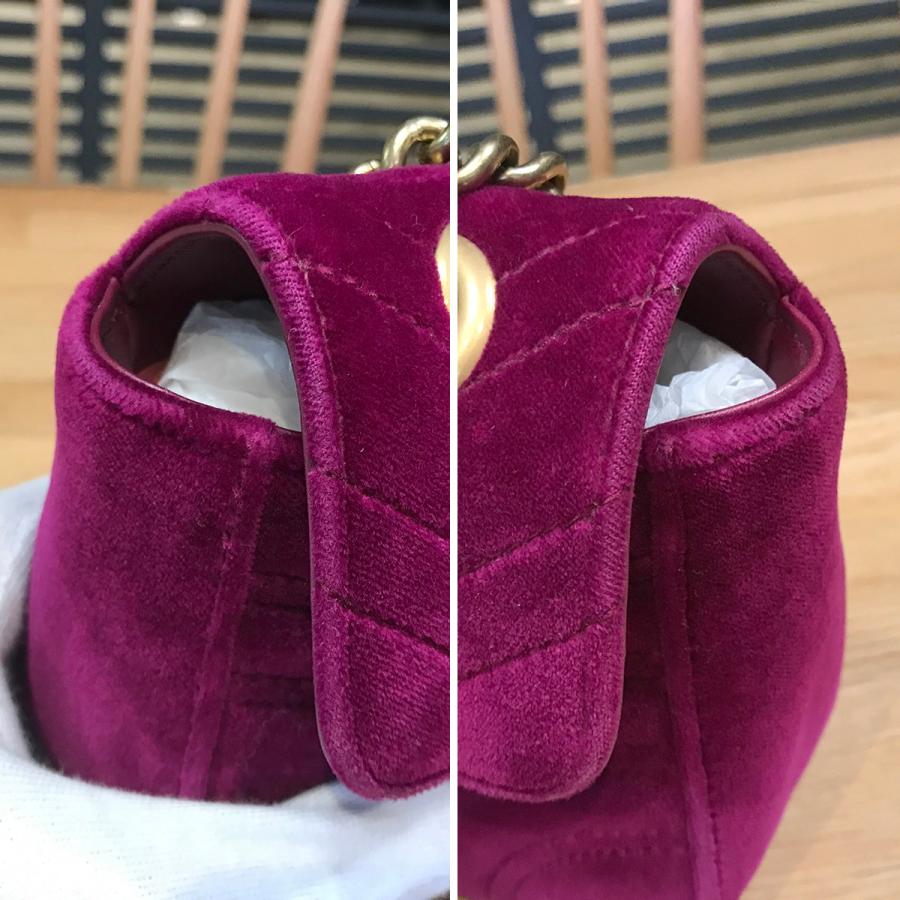 GUCCI（グッチ） 【良品】グッチ GGマーモント キルティング チェーン