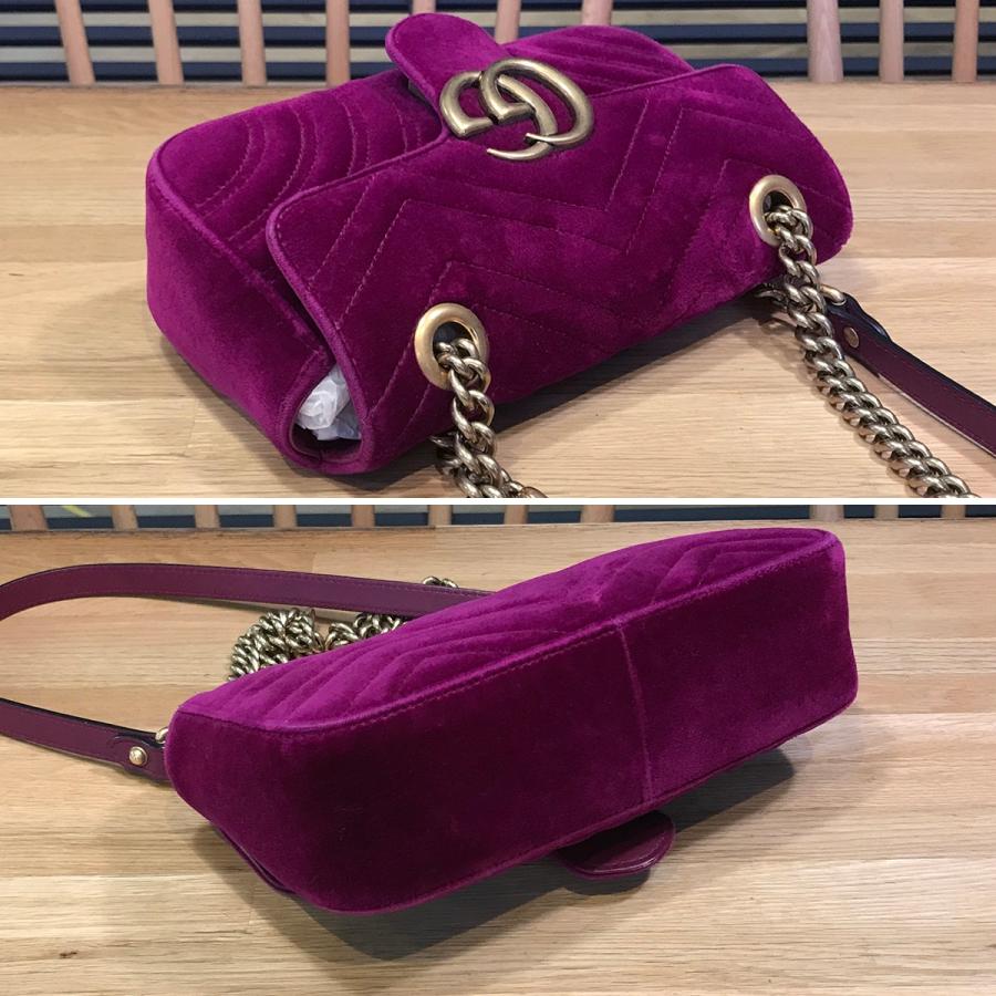 GUCCI（グッチ） 【良品】グッチ GGマーモント キルティング チェーン