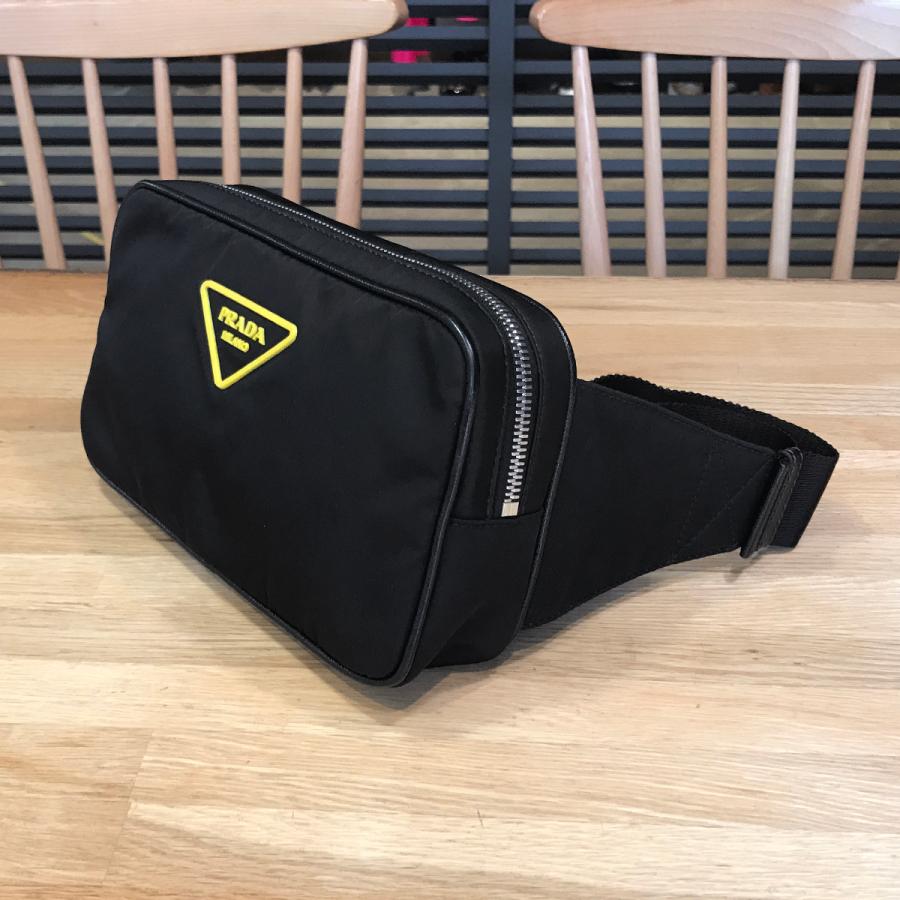 PRADA（プラダ） 【超美品】プラダ ナイロン ボディバッグ ウエスト