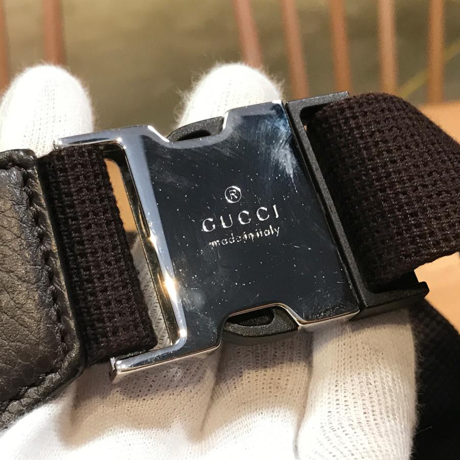 GUCCI（グッチ） 【超美品】グッチ GG柄 GGキャンバス ボディバッグ