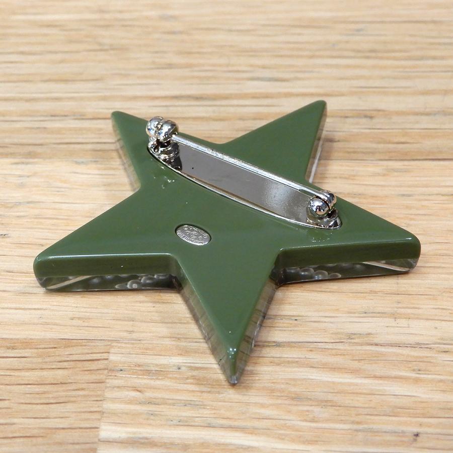 CHANEL（シャネル） 【超美品】シャネル スター ブローチ レジン ココ