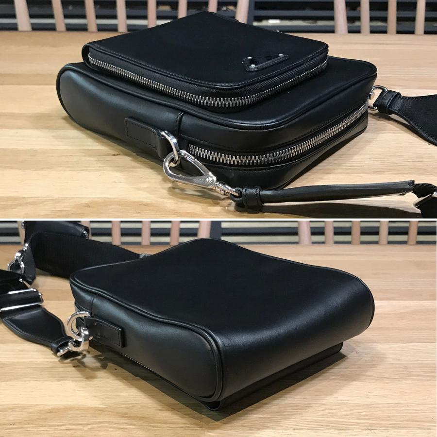 PRADA（プラダ） 【超美品】プラダ ポーチ付 ショルダーバッグ レザー