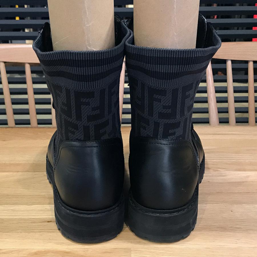 FENDI（フェンディ） 【美品】フェンディ FF柄 フォース レースアップ