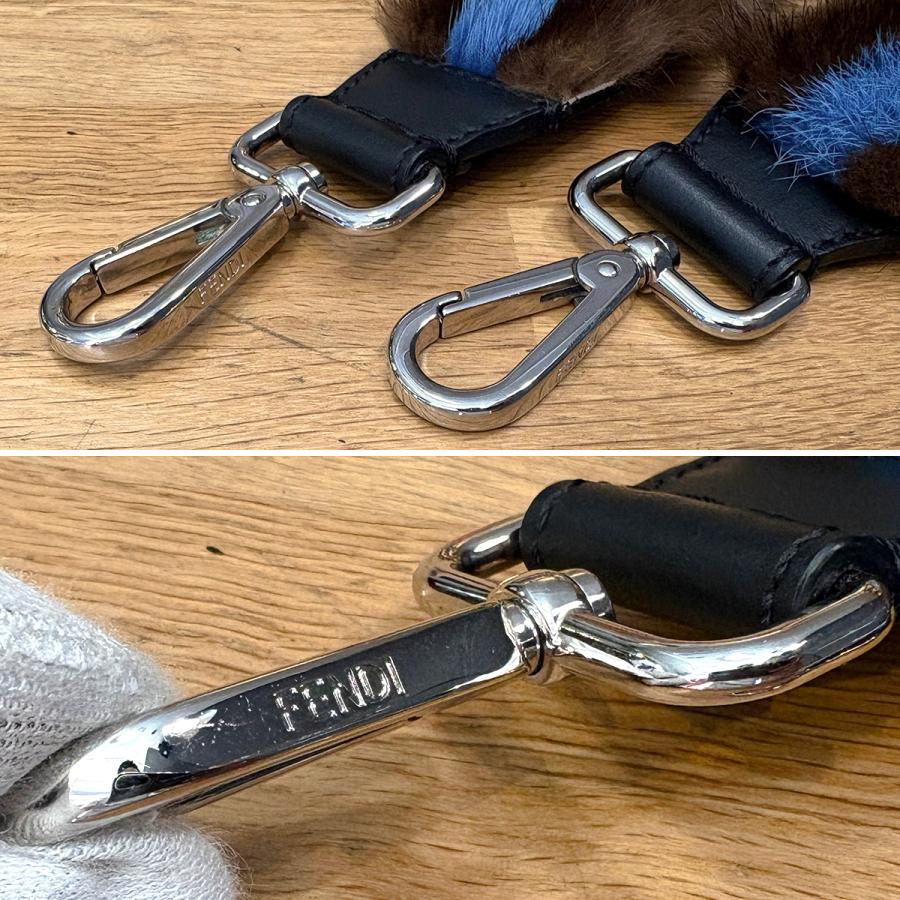 FENDI（フェンディ） 【超美品】フェンディ ストラップユー ミンク