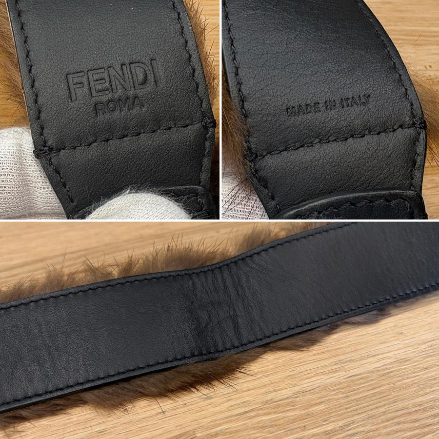 FENDI（フェンディ） 【超美品】フェンディ ストラップユー ミンク
