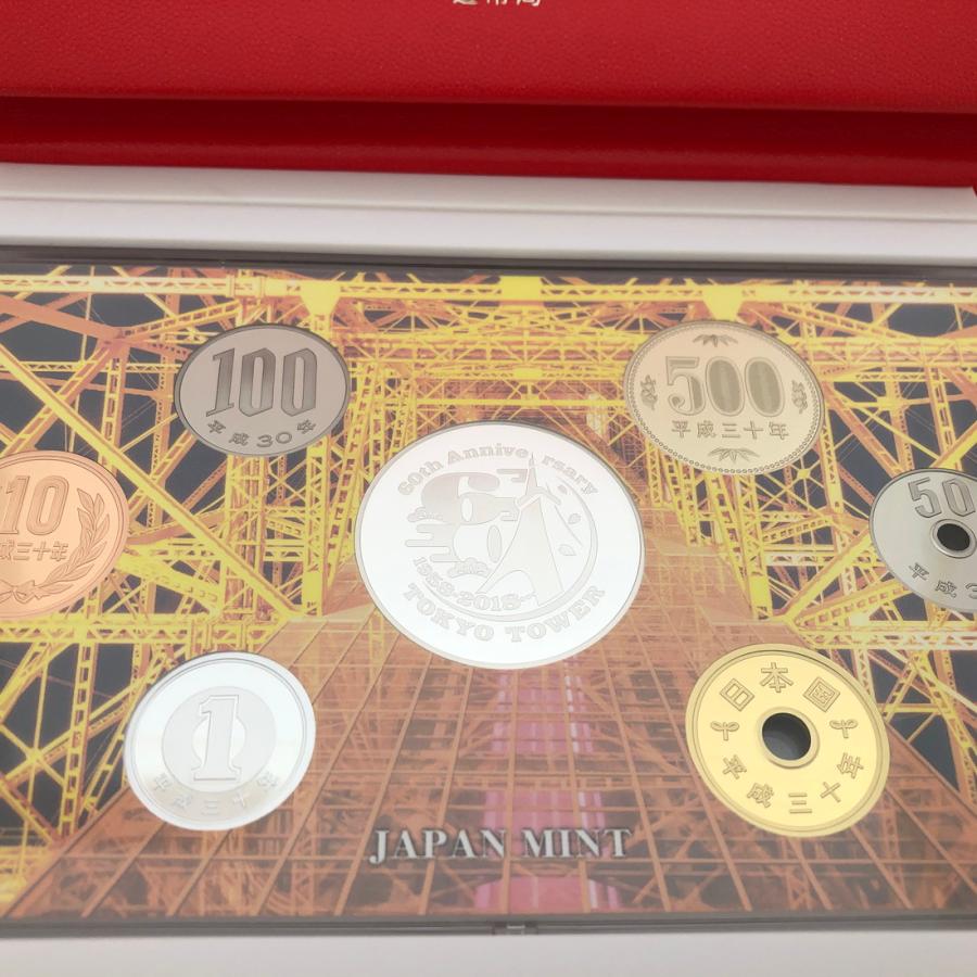 東京タワー開業60周年 2018 プルーフ貨幣セット（平成30年） 記念硬貨