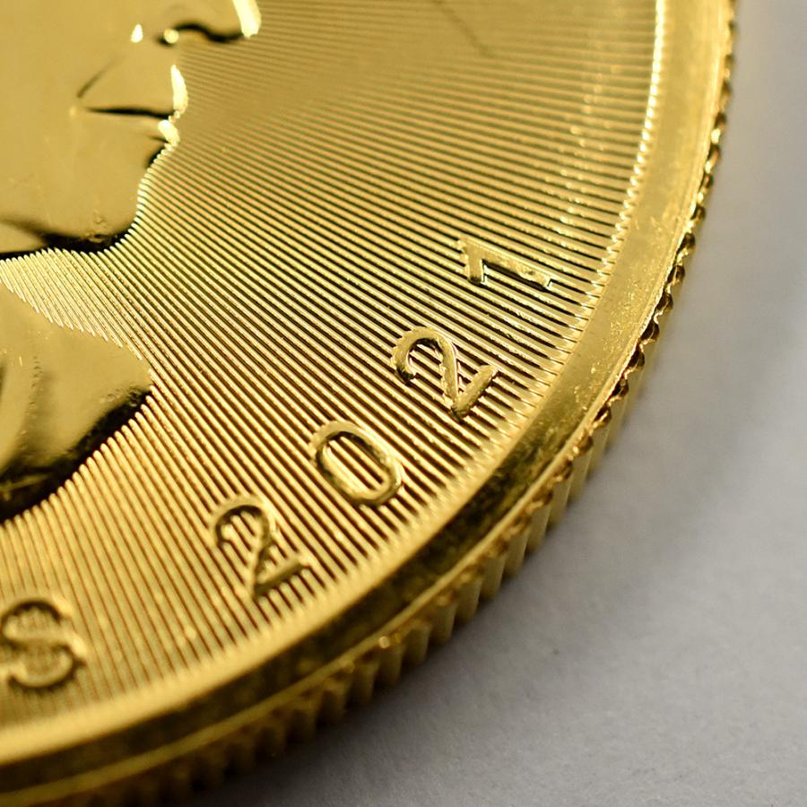 ☆即納追跡可☆ カナダ 2021 エリザベス2世 メイプルリーフ 1オンス 地