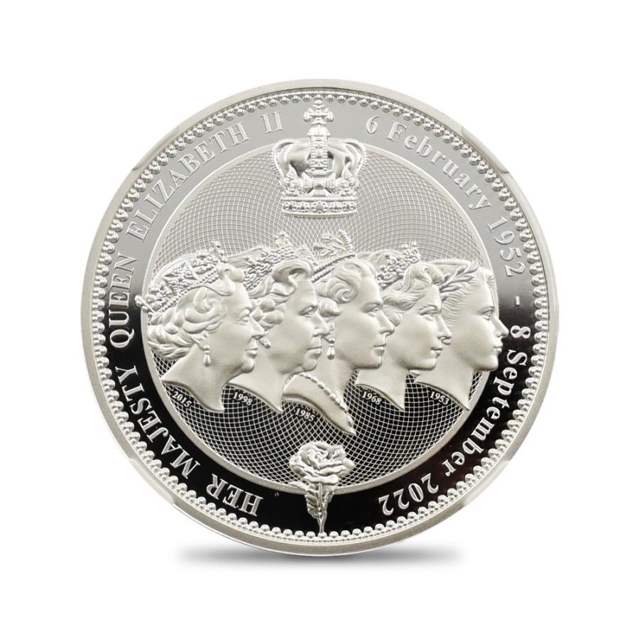 ☆即納追跡可☆ニウエ 2022 エリザベス2世 追悼記念 1オンス銀貨