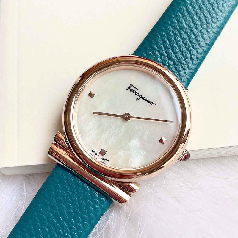 FERRAGAMO フェラガモ ダイヤモンド 付き レディース 腕時計 SFIY002
