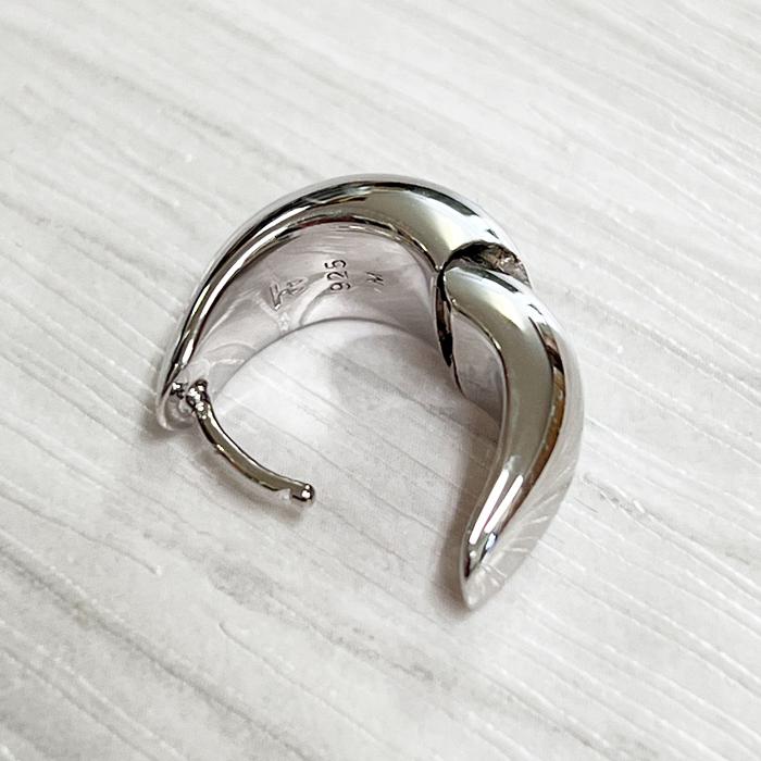 TOM WOOD（トムウッド） ピアス Ice Hoop Small Silver アイス フープ