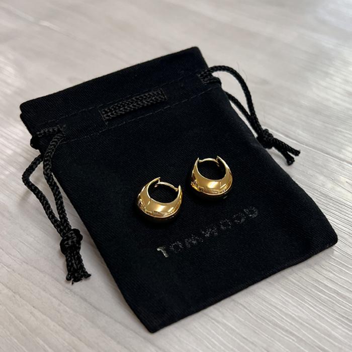 TOM WOOD（トムウッド） ピアス Ice Hoop Small Gold アイス フープ
