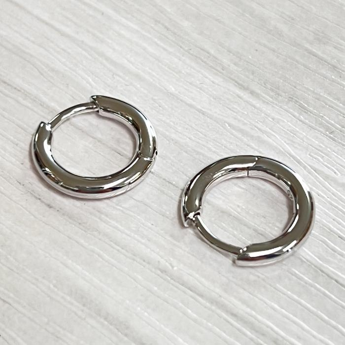 TOM WOOD（トムウッド） ピアス Classic Hoop Small Silver クラシック