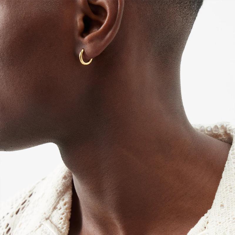 TOM WOOD（トムウッド） ピアス Classic Hoop Small Gold クラシック