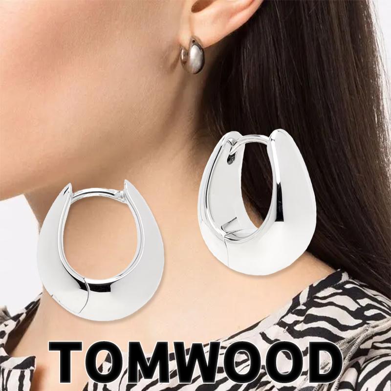 TOM WOOD（トムウッド） ピアス Ice Hoop Small Silver アイス フープ