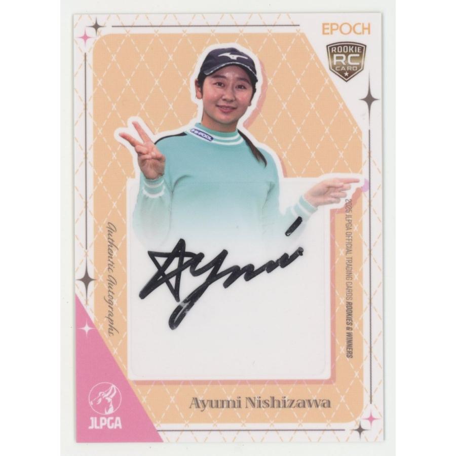 西澤歩未 2025 EPOCH エポック JLPGA 日本女子プロゴルフ協会 Rookies