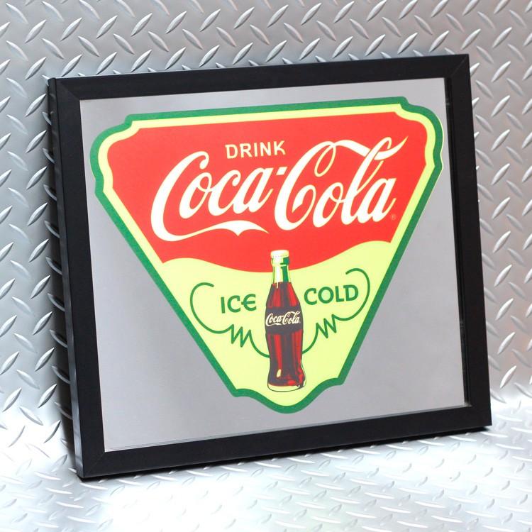 Coca Cola（コカコーラ） パブサインミラー COCA-COLA ICE COLD