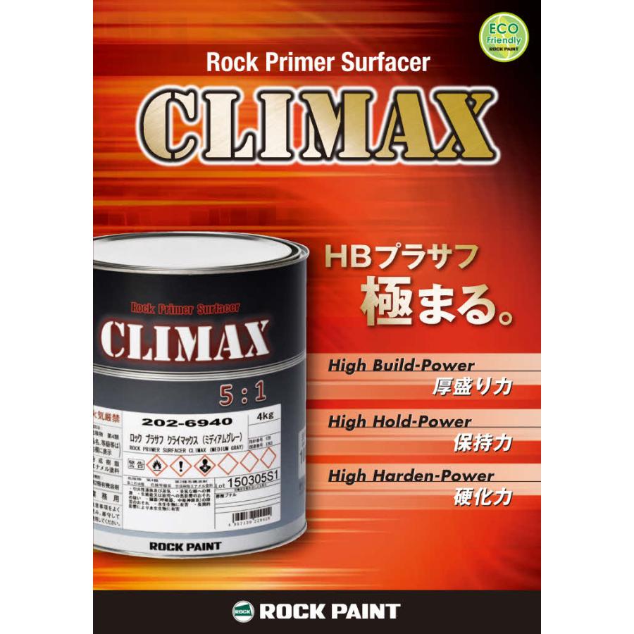 ロックペイント ロックプラサフ クライマックス（ホワイト）硬化剤